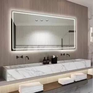 led 욕실 거울 화장실 터치 세면대 벽걸이 조명