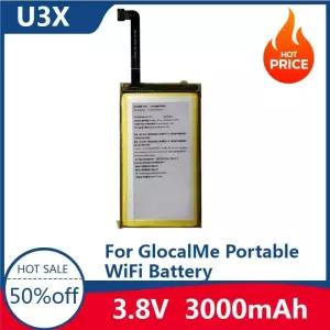 GlocalMe 휴대용 WiFi 배터리 용  3.8V 3000mAh U3X