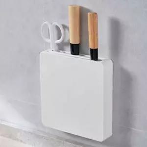 [골드스마일]주방 칼 가위 보관함 주방 칼꽂이 싱크대 문걸이 수납형 블럭