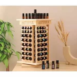 사각 아로마 케이스 캔들 정리대 오일 회전 화장품