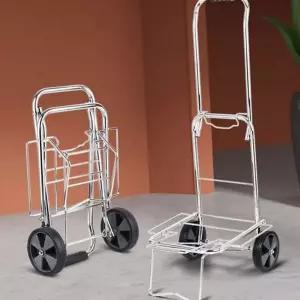 [골드스마일]접이식 핸드 카트 폴딩 카트 휴대용 경량 쇼핑 손수레 플라스틱