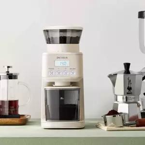 전동 커피 그라인더 가정용 원두 분쇄기 51단계 분쇄크기 조절 메이커 전문가용 홈카페