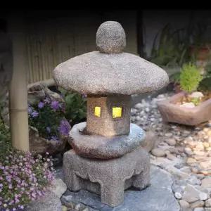 하루방 석등 지붕석탑 화단 장식 돌 램프 마당 조각