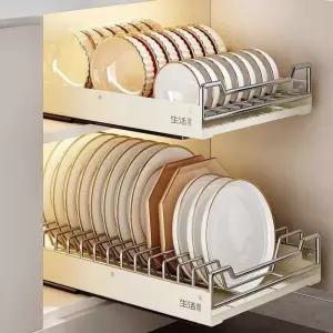 싱크대 양념장 하부장 양념망장 그릇 씽크대 선반