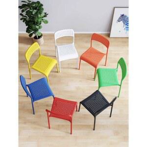 미술학원의자 공부방 학생 스톨 낮은 교실 사무실 블랙 미술 학생용 검정색 책걸상