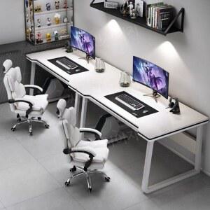 2인용 컴퓨터 책상 인용 사무용 게이밍 1 흰색 2인 2000 화이트 2인용컴퓨터책상