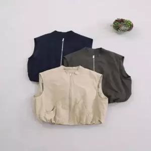 볼사스 가을 캐주얼 여사친 집업 레이어드 조끼 아우터 ADOR3