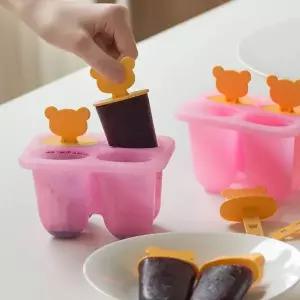 TBZ 국산 실리콘 아이스크림 만들기 모양틀 얼음몰드 2종