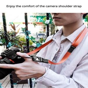 미러리스 카메라용 퀵 릴리즈 숄더 스트랩 후지필름 캐논 범용 호환 R100 Z30 Z9 XT50
