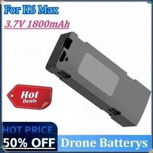 3.7V 1800mAh 교체용 드론 배터리 K6 Max 액세서리 부품 충전식