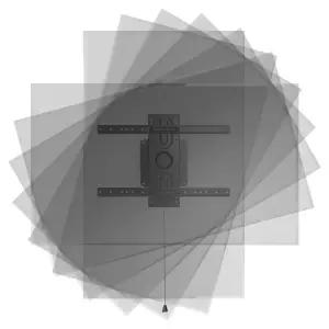 피벗 가로세로 회전형 벽걸이 브라켓 중형 대형티비 거치대 삼성 엘지 LGTV 40 42 43 47 49 50 55 60 65인치