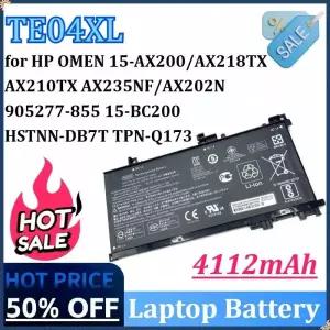 OMEN 15-AX200/AX218TX /AX210TX /AX235NF/AX202N 905277-855 15-BC200 HSTNN-DB7T TPN-Q173용 TE04XL 4112