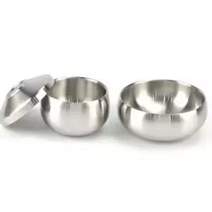 [골드스마일]스텐 밥그릇 스테인리스 밥그릇 가정용 업소용 이중 무광 캠핑용