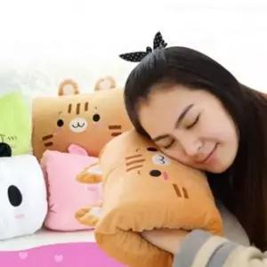[골드스마일]낮잠 팔베개 학생 낮잠 부드러운 어린이 베개 쿠션 사무용 사무실