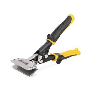 판금 이상적 플라이어 금속 평탄화용 스트레이트 듀티 집게 시머 헤비 정밀 허리케인 덕빌 HVAC 벤더 매끄러운 3인치 프로젝트에 플랫 핸드 인체공학적