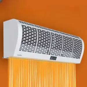 난방 에어커튼 난방용 리모컨 조절 온풍기 날벌레 차단
