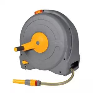 호제록 2494 케이스 호스릴 40m 정원 물주기 세차 자동 호스 릴 관수 청소