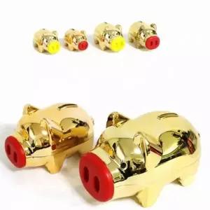 황금 돼지 저금통 돼지 저금통 재물복 귀여운 인테리어 어린이 선물