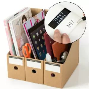 종이파일박스 3개입 파일 서류 DIY 문서보관상자 서류정리