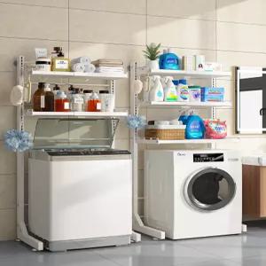 세탁기 선반 높이조절 받침대 거치대 수납장 김치냉장고