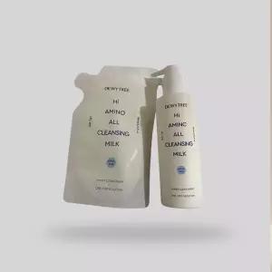 [듀이트리] 듀이트리 하이 아미노 올 클렌징 밀크 200ml 본품 + 리필 세트