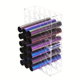 비닐정리함 1개 아크릴 비닐 보관 25홀 정리함 공예실 스크랩북 용품 홀더