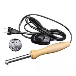 호환  DIY 천 원단 꽃 만들기 도구 세트 온도 조절 가능 전기 납땜 다리미 220V