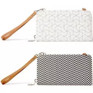 [골드스마일]여성 장지갑 휴대폰 수납 지퍼형 가벼운 크로스 지갑 데일리