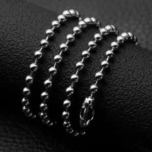 써지컬스틸 목걸이 군번줄 목걸이 데일리 체인 펜던트 남성 심플