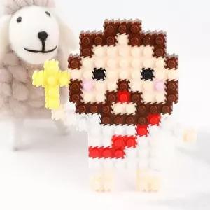 미니 장난감 예수님 블록 유니 블럭 디폼블럭