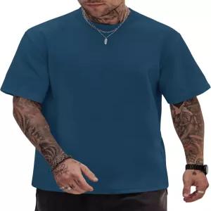 허버트톤 남성 오버사이즈 티셔츠 헤비급 코튼 크루넥 스트레치 패션 두꺼운