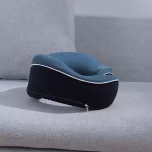 [골드스마일]인체공학 메모리 폼 목베개 트래블 기내용 목베개 여행용 수면