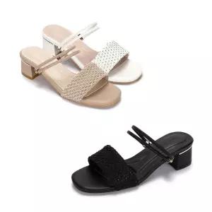 [무크] 여화 샤인 드레스 투웨이 샌들 3colors