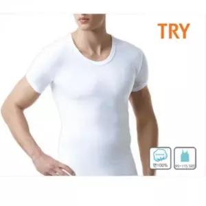 남성용 베이직 면 런닝 반팔 티셔츠 쿨메쉬 이너웨어