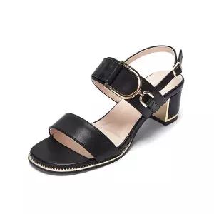 엠.무크 조엘 골드버클 스트랩샌들 블랙 516323507ZA