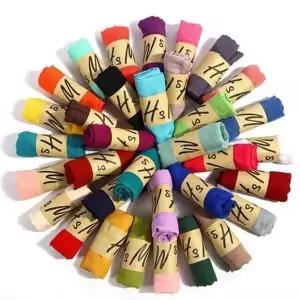 빅사이즈 무지 스카프 데일리룩 롱 스카프 얇은 가벼운 사계절