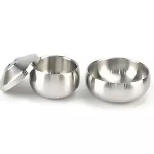 스텐 밥그릇 스테인리스 밥그릇 가정용 업소용 이중 무광 캠핑용