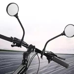 [콩심팥심]자전거 후사경 자전거 거울 알루미늄 360도 백미러 안전 야외 식후