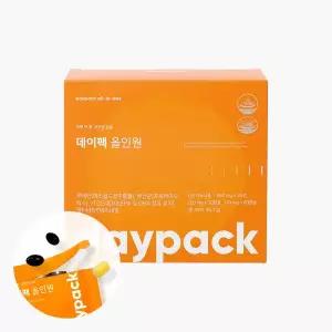 데이팩 올인원 한포 비타민 1박스 1개월분 (멀티비타민+rTG오메가3+유산균+루테인)