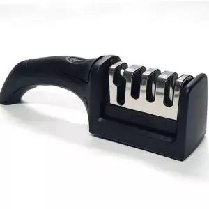 주방용 칼갈이 가위 다용도 4in1 스테인레스 연마기 수동 필수템