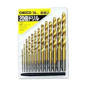 [콩심팥심]강철 드릴 비트 티타늄 드릴 비트 스텐용 코발트 금속용 14p 공구