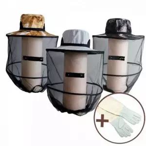 [콩심팥심]벌초 모자 양봉 모자 낚시 해충 벌모자 방지 접이식 밭일 폴딩 농사