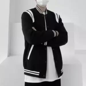 남성 오버사이즈 기본 스타디움 재킷