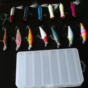 [콩심팥심]낚시 태클박스 낚시용 용품 보관함 양면 루어 수납 케이스 장비