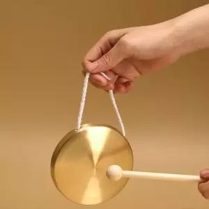 어린이집 음악교구 유아악기 징 연주놀이 장난감 악기놀이 악기장난감 미니징