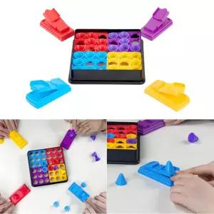 3세 4세 집콕놀이 꼬깔발사 2인 4인 유아 보드게임 재밌는보드게임 추천 교구