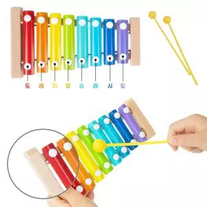돌아기 유아교구 무지개 실로폰 장난감 조카선물 두돌장난감 3살선물 유치원
