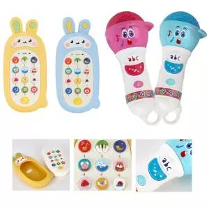 어린이집 키즈카페 아기 핸드폰 마이크 장난감 두돌장난감 리모컨장난감