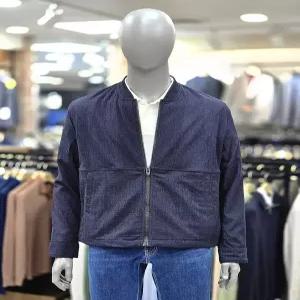 런던포그 세이브존04 시어써커 경량 블루종 네이비 점퍼 ZQABA-151K3[50]