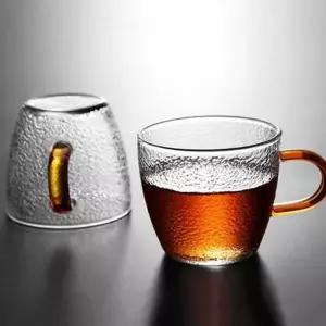 내열 유리 잔 손잡이 유리 잔 감성 홈카페 주방 물컵 선물용 머그컵